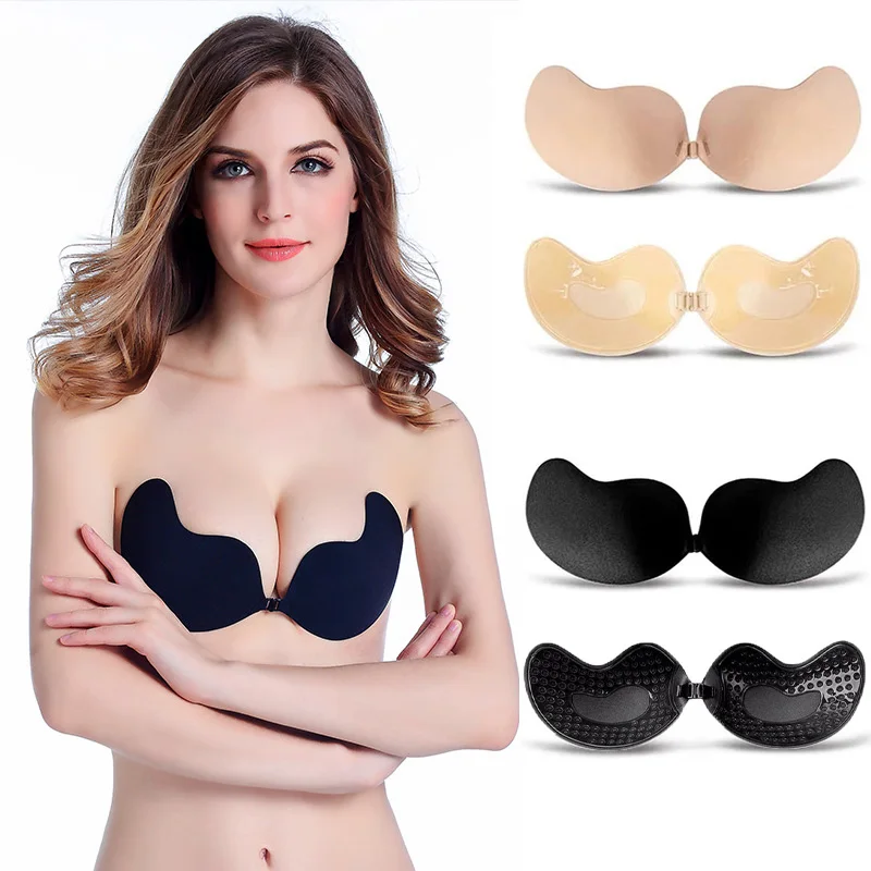 Strapless Bra Backless - Bra Wanita Seksi Bra Push Up