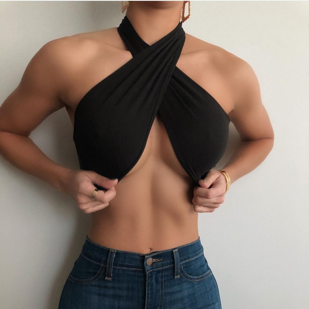 Fashion wanita atasan Mini sek - Strapless Bra Backless ulasan dan harga