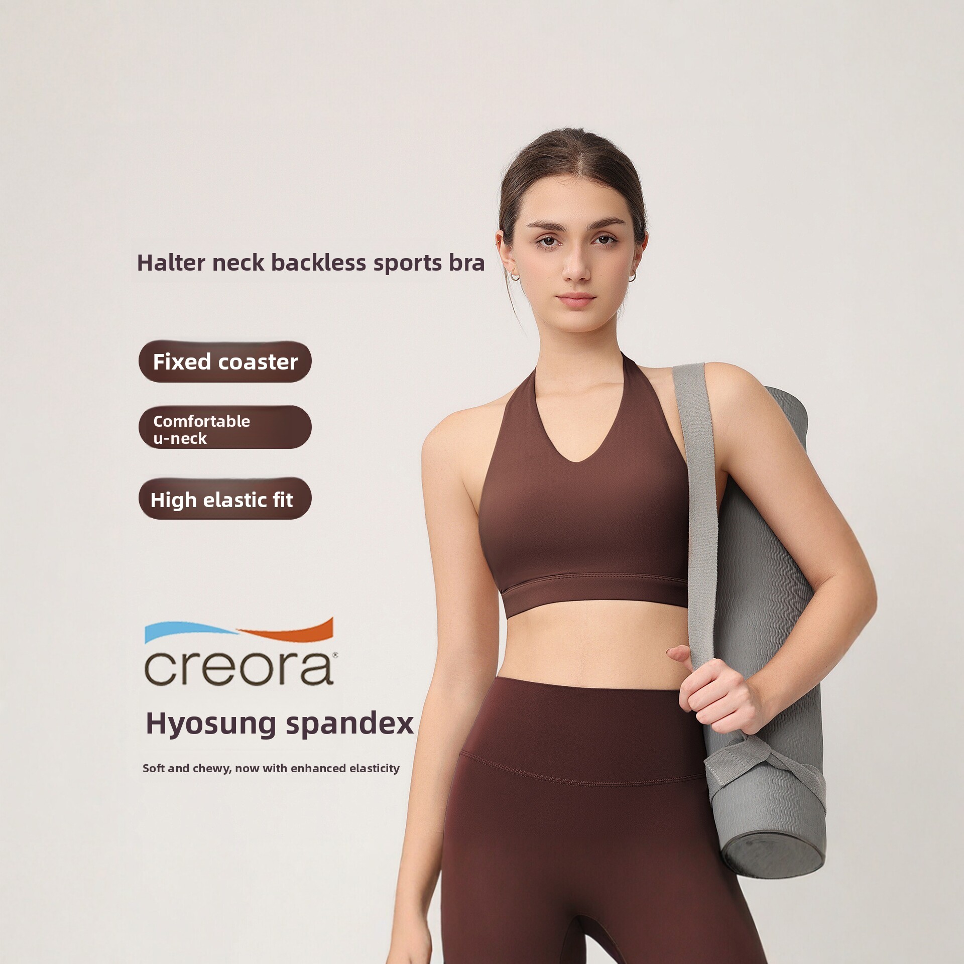 Bra Olahraga Wanita Model Halt - Push Up Bra Padded ulasan dan harga