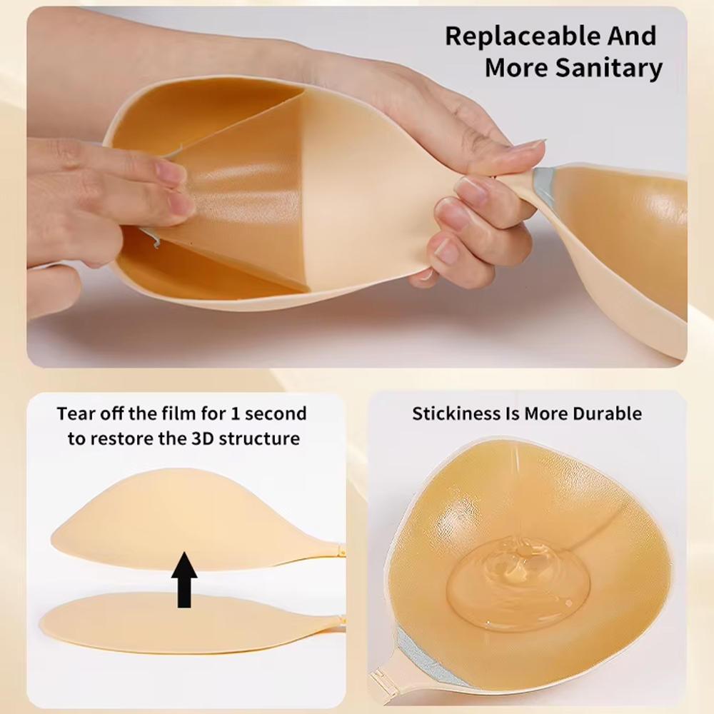Bra Silikon Perekat Tanpa Tali - Strapless Bra Backless ulasan dan harga