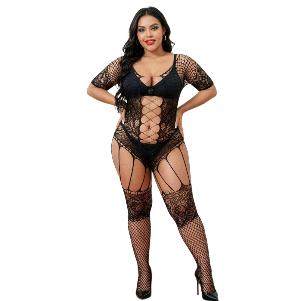 Bodystocking dan pakaian dalam - Bodystocking Fishnet ulasan dan harga